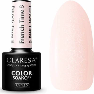 Claresa Gél lak French Time 8 5 g