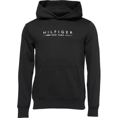 Tommy Hilfiger Pullover Hoodie MW0MW29301BDS černá – Zboží Dáma