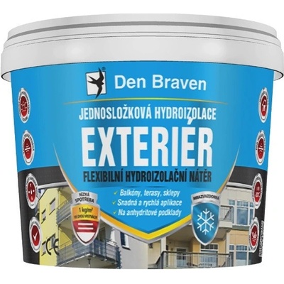 Den Braven jednozložková hydroizolácia EXTERIÉR 2,5 kg CH02919