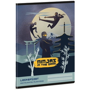 Ars Una Ninjas in the dark 25 (5457) A5 тетрадка за упражнения 50844579 (50844579)