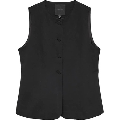 VERO MODA Елек Vero moda Berlin waistcoat - Black (Black)
