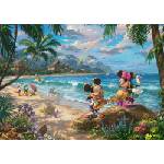 Schmidt Spiele - Puzzle Thomas Kinkade: Disney: Minnie and Mickey in Hawaii - 1 000 piese