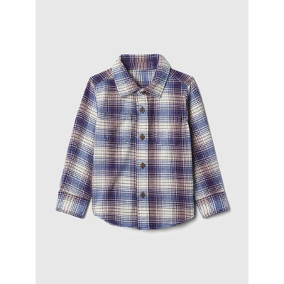 GAP Baby flanelová košile modrá