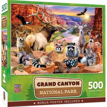 Masterpieces - Puzzle National Parks - Grand Canyon - 500 piese