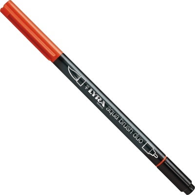 LYRA Double Tip Aqua Duo Химикал маркер Permanent Red 1 бр (6520020)