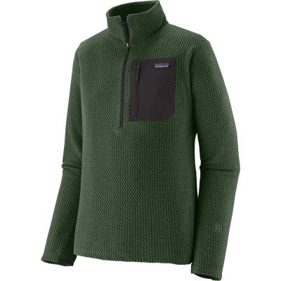 Patagonia Мъжки поларен пуловер Patagonia R1 Air Zip Neck Fleece jumper - Treeline Green - размер XXL (005-6419-0916)