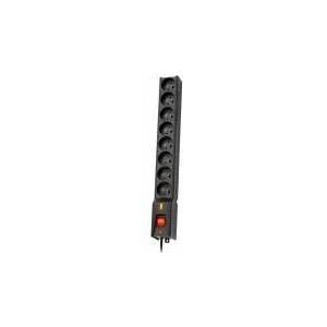 Lestar Surge protection strip LX 810, 1L, 3m, black