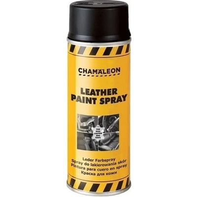 CHAMALEON matný čierny sprej na kožu (vinyl) 400 ml