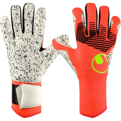 Uhlsport FM ZNE Supergrip+ HN červená/bílá/žlutá UK 7,5