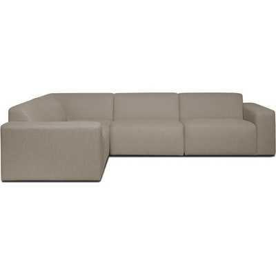 Scandic Бежов ъглов диван (ляв ъгъл) Roxy - Scandic (Roxy 1,5+90+3 14 latte)
