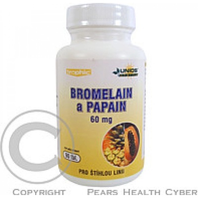 Trophic Bromelain + Papaya 60 mg 90 tablet