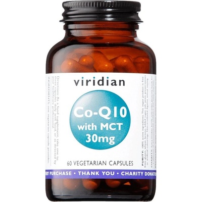 Viridian Koenzym Q10 30 mg z MCT 60 kapsúl