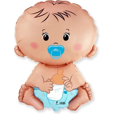 Fóliový balón 24 Chlapec Baby Boy modrá