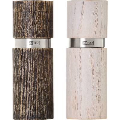 Мелнички за сол и пипер Textura XS тъмен и светъл ясен 2 бр (AH-MP464)