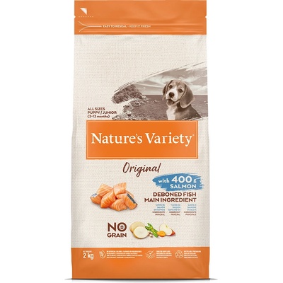Natures Variety No Grain Puppy Medium/Maxi losos 12 kg