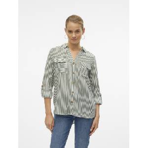 VERO MODA Дамска риза с дълъг ръкав зелено Vero Moda | Zelen | ЖЕНИ | M