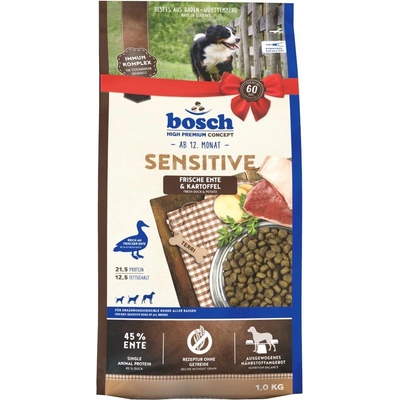 Bosch Sensitive kačica & zemiaky 2 x 15 kg