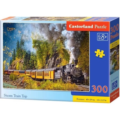 CASTORLAND Parní lokomotiva 300 dielov