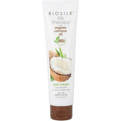 BioSilk Silk Therapy Curl Cream stylingový krém pre definíciu vĺn 148 ml