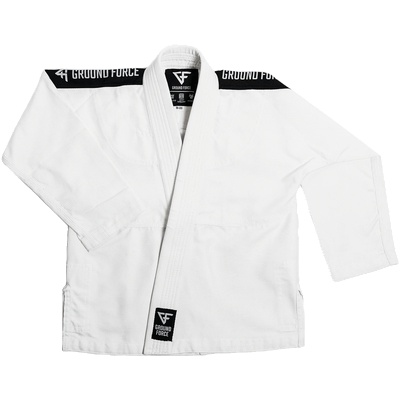 Ground Force Ги за деца от Ground Force - бяло (GF-basicgi-kids-white-M4)