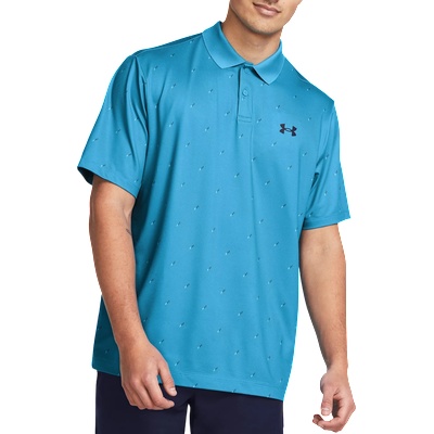 Under Armour Тениска Under Armour Perf 3.0 Printed Polo 1377377-419 Размер M