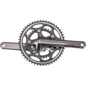 SHIMANO , fc-5650-l, 105, double 172.5mm, hollowtech 2, for rear 10sp. , 50x34t w/bb parts, black (cr346)