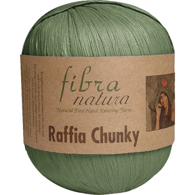 Fibra Natura Raffia Chunky 114-14 olivová
