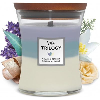 WoodWick Trilogy Calming Retreat 275 g