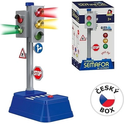 Set semafor se značkami