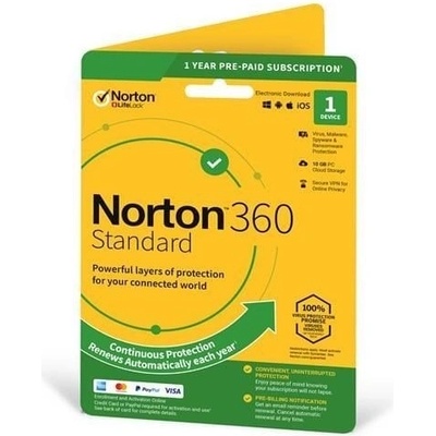 Norton 360 PREMIUM 75GB 10 lic. 1 rok (21416695) – Zboží Živě