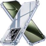 Techsuit Калъф за Xiaomi 14T - Удароустойчив Clear Clear Silicone - Clear (KF2338710)