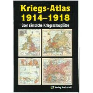 Kriegs-Atlas 1914-1918 - über sämtliche Kriegsschauplätze (ISBN: 9783959663861)