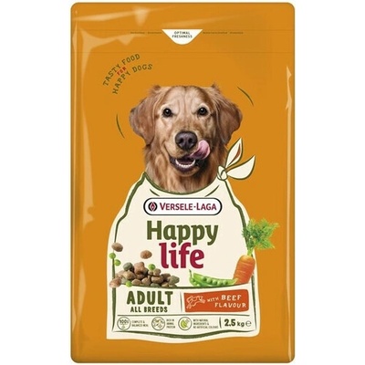 Versele-Laga Happy Life Adult with Beef flavour 2,5 kg