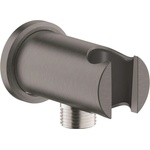 Grohe Rainshower - Стенно коляно с държач, четкан Hard Graphite 26658AL0 (26658AL0)