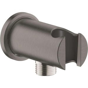 Grohe Rainshower - Стенно коляно с държач, четкан Hard Graphite 26658AL0 (26658AL0)