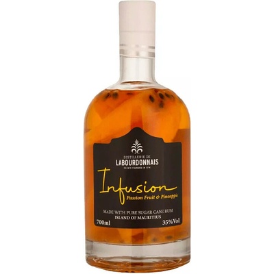 Labourdonnais Infusion Passion Fruit & Pineapple 35% 0,7 l (čistá fľaša)