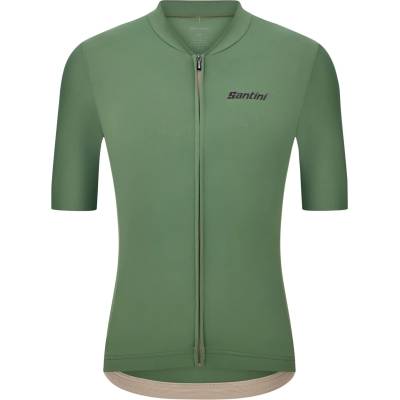 Santini Фланелка с къс ръкав за колоездене Santini Sensation S/S Jersey Cycling jersey - Verde Salvia (056-3455-0812)