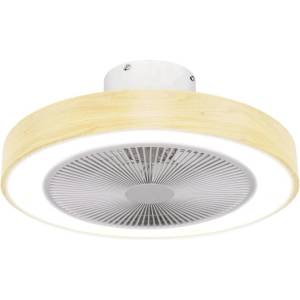 Estia Home Art Вентилатор Estia - Halo Flow, 6 скорости, 50 cm, дървесен (06-30179)