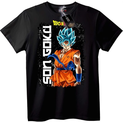 NOONEBRAND Тениска Goku Super Saiyan от Dragon Ball - 4XL, Black