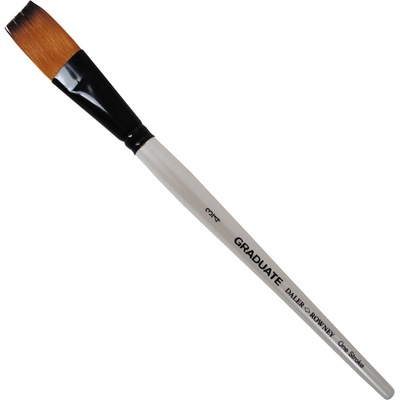 Daler-Rowney Graduate Multi-Technique Brush Synthetic Плоска четка 3/4 One Stroke (212121075)