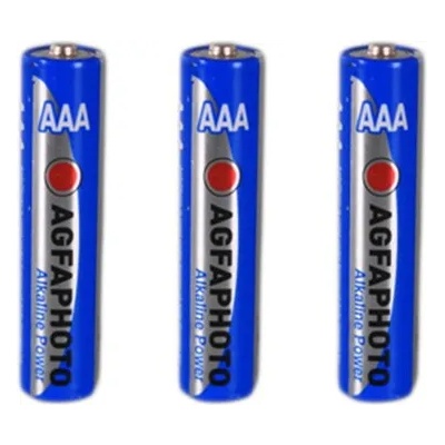 AgfaPhoto Батерии AGFA PHOTO алкaлни LR03 AAA 1.5V (3бр) - Код W4203 (W4203)