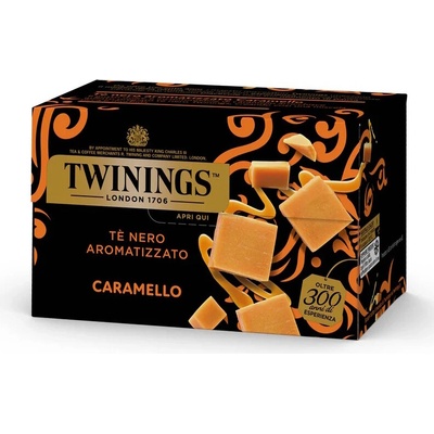 TWININGS černý čaj S KARAMELEM 20 sáčků 40 g