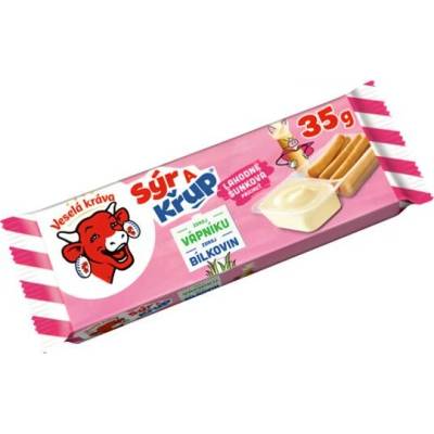 Veselá kráva Sýr a Křup S příchutí šunky 35 g