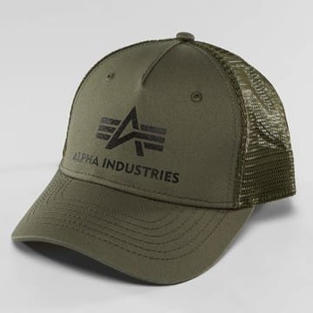 Alpha Industries Basic Trucker Cap dark olive
