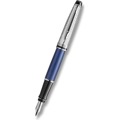 Waterman Expert DLX Metallic Blue CT plnicí pero hrot F 1507/1957650