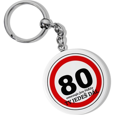 Klíčenka s otvírákem - 80 - Ty jedeš dál
