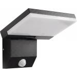 SmartLED Led външен стенен осветител със сензор led/18w/230v ip44 черен (sd0179)