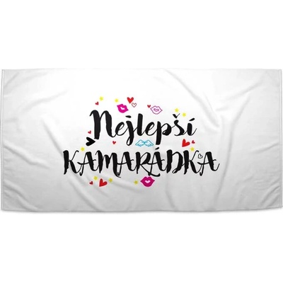 SABLIO Ručník - Nejlepší kamarádka 50x100 cm