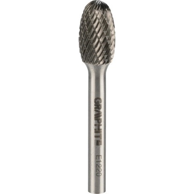 fréza HM karbid typ E, ovál 12x20mm, trn 6x45mm Graphite IVK55H366