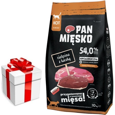 PAN MIĘSKO Teľacie mäso s kačacinou 10 kg